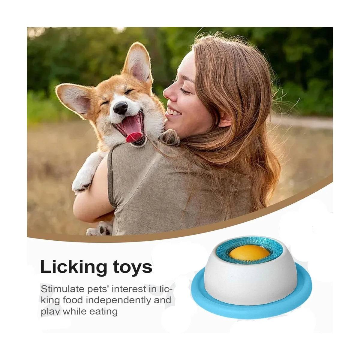 LickiFun™ Interactive Slow Feeder & Enrichment Bowl