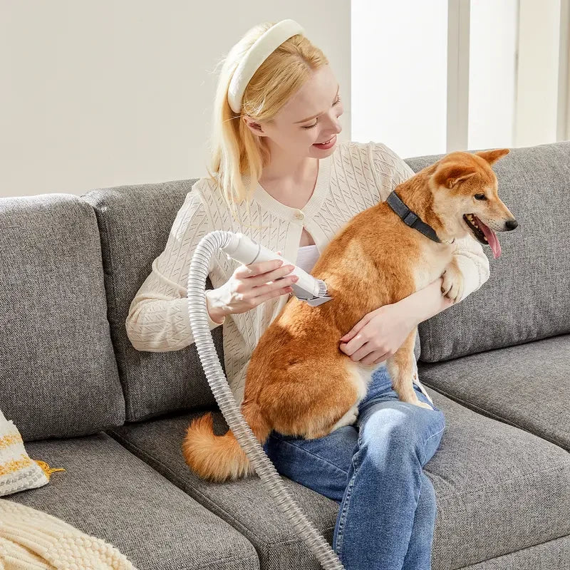 5-in-1 Pet Grooming Vacuum & Clipper Kit