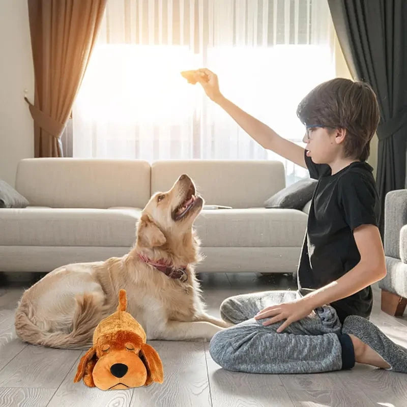 Calming Heartbeat Plush Toy for Dogs
