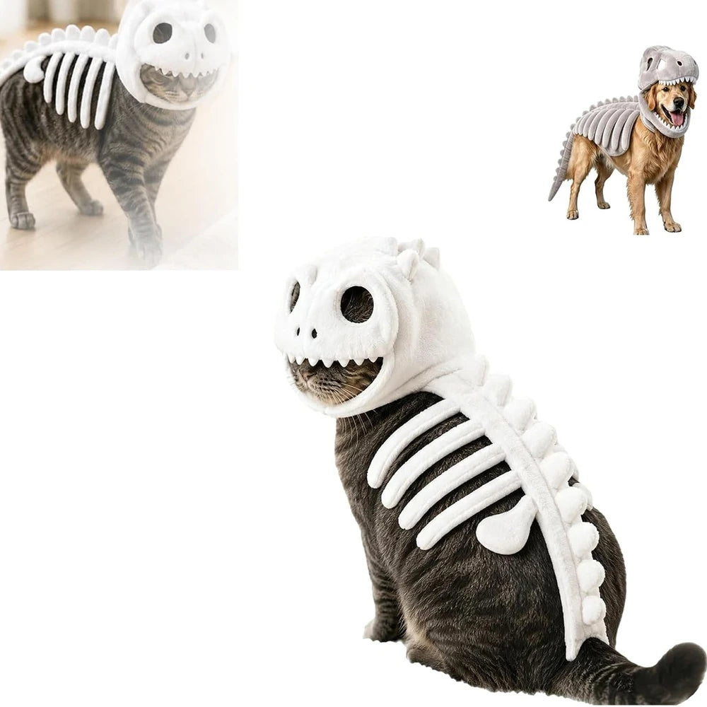 Dinosaur Skeleton Pet Costume
