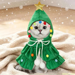 Christmas Tree Pet Cape