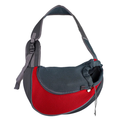 Breathable Pet Carrier Sling | Hands-Free Travel Bag for Cats & Small Dogs