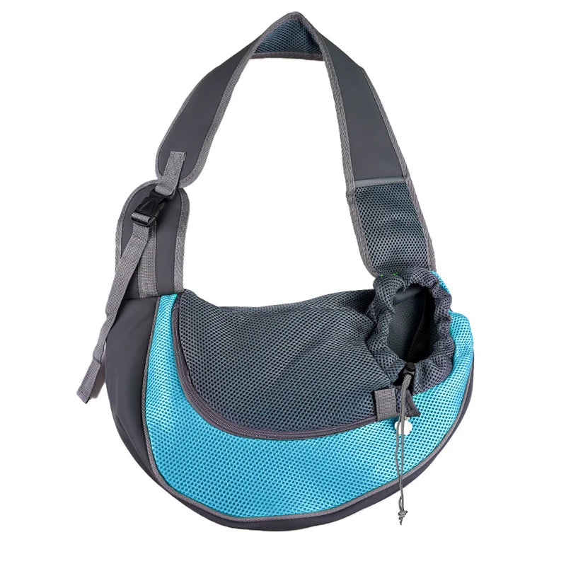 Breathable Pet Carrier Sling | Hands-Free Travel Bag for Cats & Small Dogs