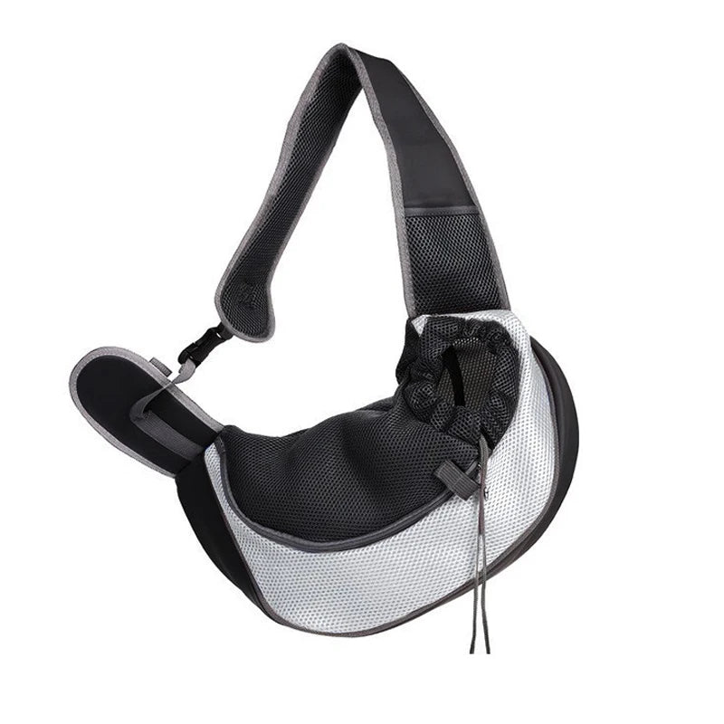 Breathable Pet Carrier Sling | Hands-Free Travel Bag for Cats & Small Dogs