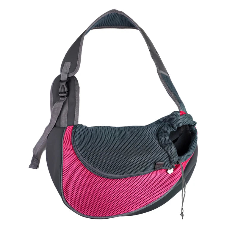 Breathable Pet Carrier Sling | Hands-Free Travel Bag for Cats & Small Dogs