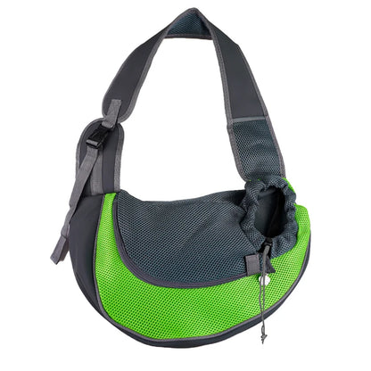 Breathable Pet Carrier Sling | Hands-Free Travel Bag for Cats & Small Dogs