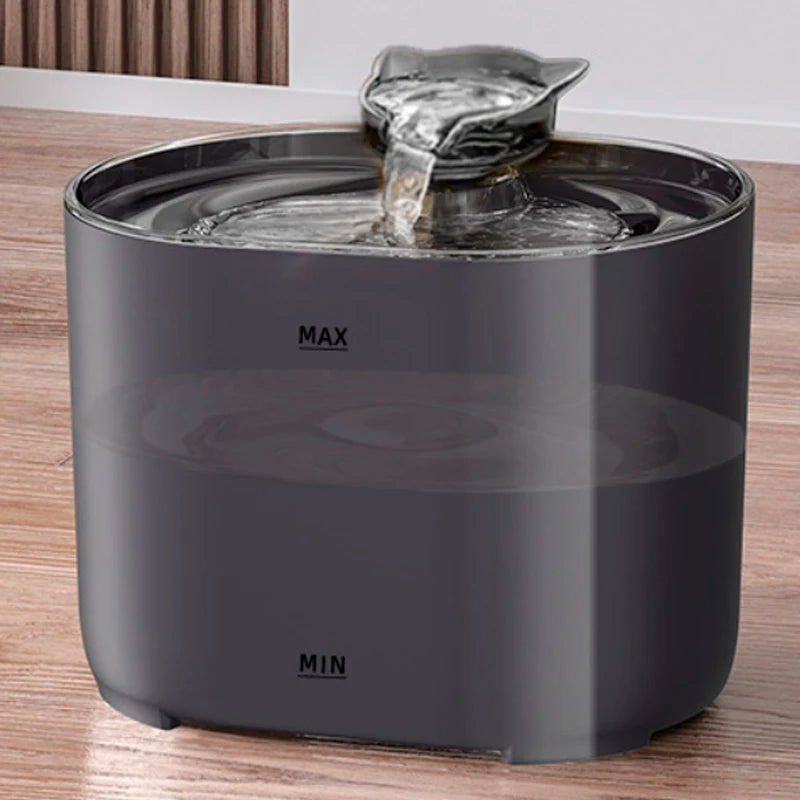 Automatic Cat Water Fountain | Ultra-Quiet Filtered Drinking Fountain for Cats & Small Dogs