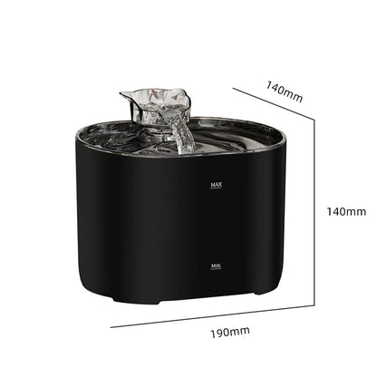 Automatic Cat Water Fountain | Ultra-Quiet Filtered Drinking Fountain for Cats & Small Dogs
