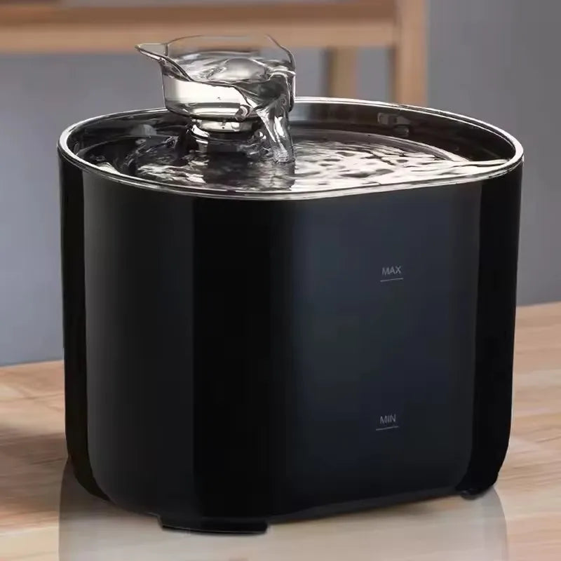 Automatic Cat Water Fountain | Ultra-Quiet Filtered Drinking Fountain for Cats & Small Dogs