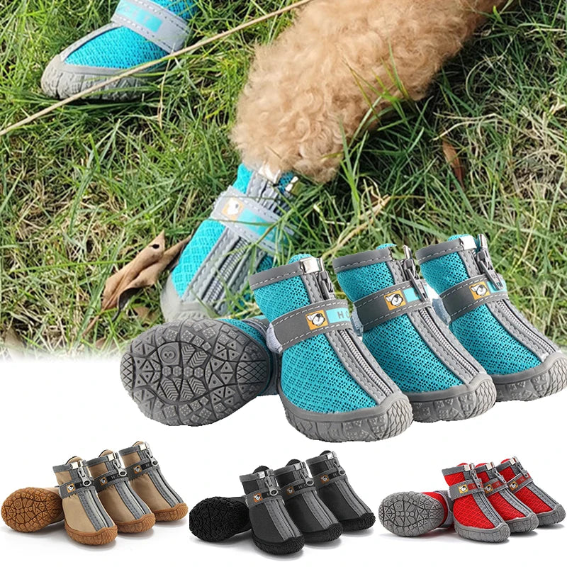 All-Weather Dog Boots | Non-Slip Waterproof Paw Protectors for Dogs