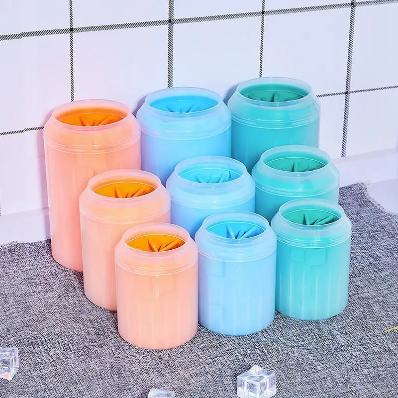 Portable Pet Paw Cleaner Cup | Soft Silicone Foot Washer for Dogs & Cats