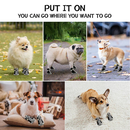 All-Weather Dog Boots | Non-Slip Waterproof Paw Protectors for Dogs