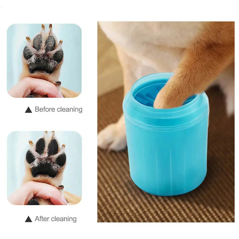 Portable Pet Paw Cleaner Cup | Soft Silicone Foot Washer for Dogs & Cats