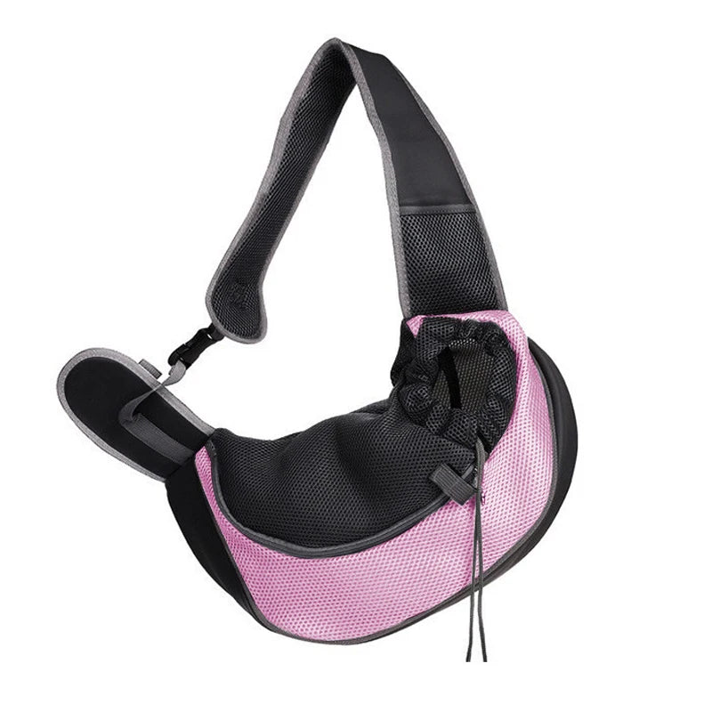 Breathable Pet Carrier Sling | Hands-Free Travel Bag for Cats & Small Dogs