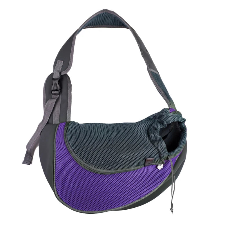 Breathable Pet Carrier Sling | Hands-Free Travel Bag for Cats & Small Dogs